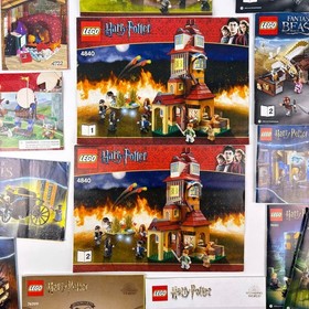 Lego Harry Potter Fantastic Beasts Lot of 16 Instruction Manuals Books READ/SEE