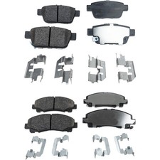 Front and Rear Ceramic Brake Pad Set For 2006-2011 Honda Ridgeline