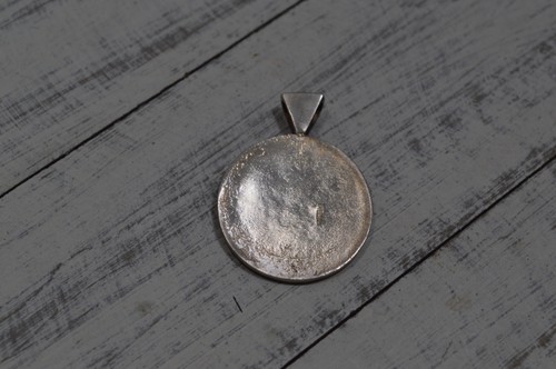 Sterling Silver Patrick Barnes turtle pendant, repose Southwestern - Picture 4 of 6