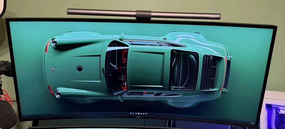 LG UltraWide 38WN95C-W 38" QHD+ IPS LED Curved Monitor - White - Image 2 of 4