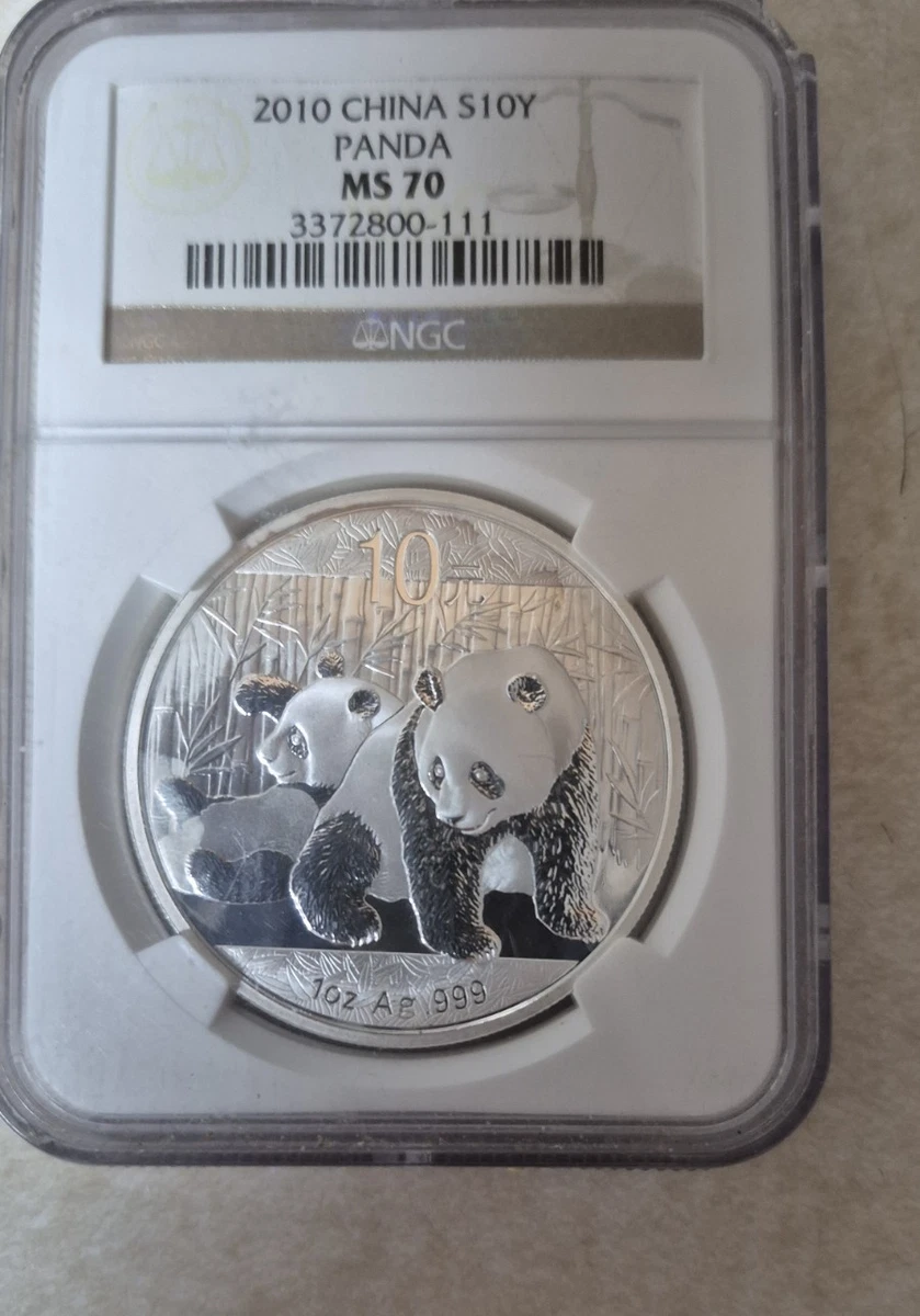 Silver MS 70 Graded 2010 Chinese Coins for sale | eBay