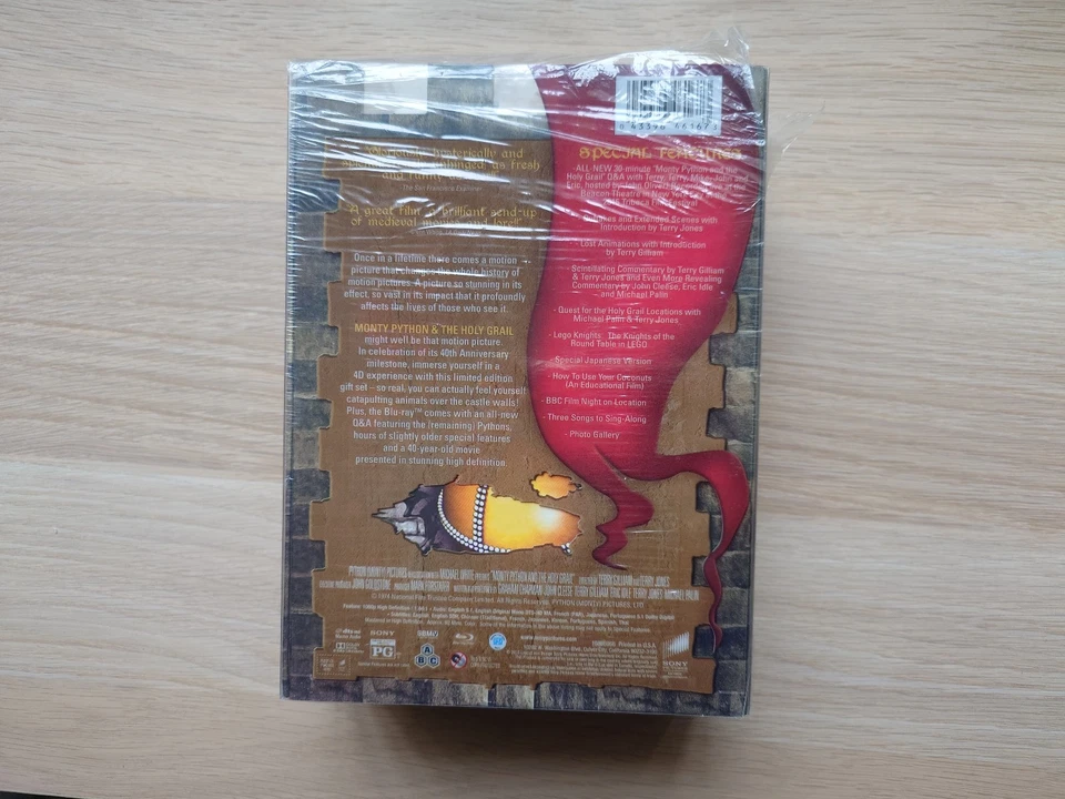 Monty Python and the Holy Grail 40th Anniversary Castle Catapult Blu-ray | NEW - Image 2 of 4
