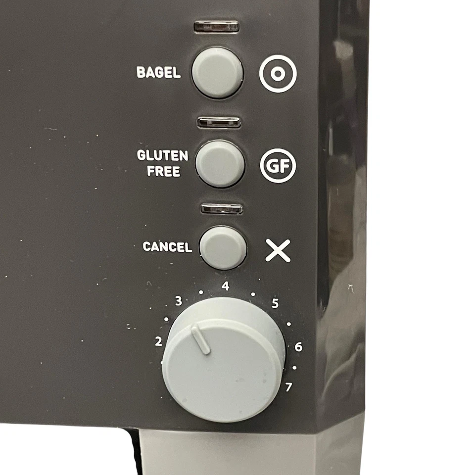 West Bend QuikServe Toaster 2 Slice Wide Slot Slide Through 77224 - Image 3 of 4