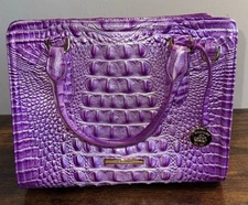 Brahmin ~ Melbourne Collection ~ Lilac Satchel ~ Pre-Owned, Excellent Condition