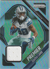 2025 Panini Prizm CeeDee Lamb Silver Premier Jersey Patch Relic #PJY-CLB Cowboys