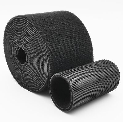 Double-Sided Hook and Loop Straps, Self-Gripping, 2 Inch Wide, Cut to Length, He