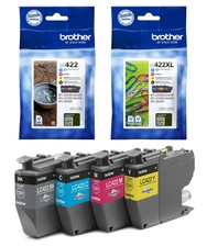 Original Brother LC-422 LC-422 XL Druckerpatr...