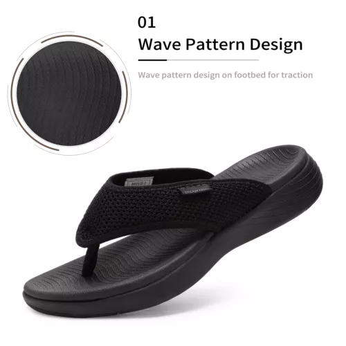Women Arch Support Soft Cushion Flip Flops Thong Sandals Slippers Shoes 5-11 - Picture 15 of 39