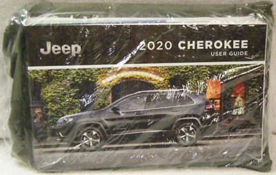 2020 Jeep CHEROKEE Owners Manual User  GUIDE Set & Case BRAND NEW CONDITION