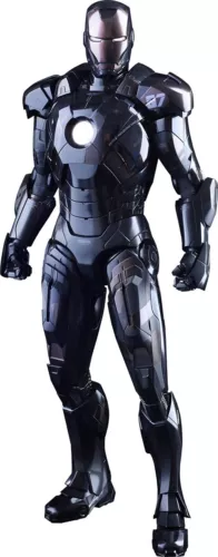 1/6 Iron Man Mark VII Modo Sigiloso Ver - Hot Toys MMS282 EXCLUSIVO - NUEVO Sellado 