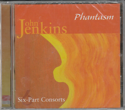 Phantasm- Jenkins: Six-Part Consorts BRAND NEW CD Free 1st Class UK P&P