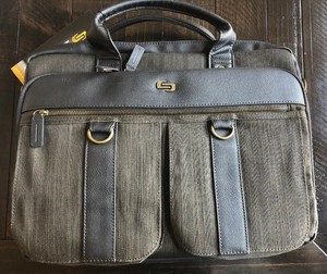 solo bradford laptop briefcase