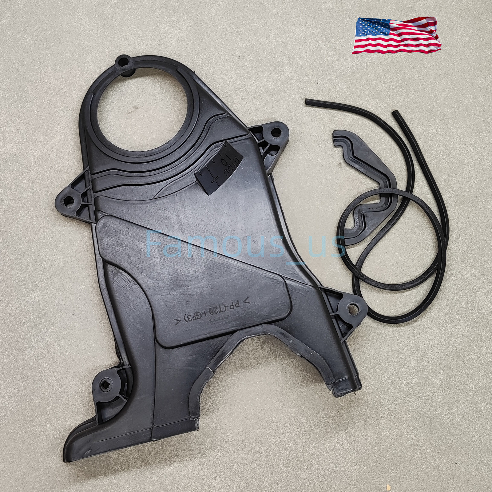 New Lower Timing Belt Cover For 20012011 Hyundai Accent 1.6L 21350