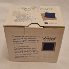Creative Memories Square Maker punch 3/4"  1"