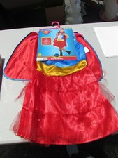 HALLOWEEN COSTUME GIRLS KIDS BRAND NEW DC SUPERGIRL MEDIUM MED