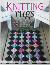 Knitting Rugs 39 Traditional Contemporary Nola Heidbreder Knitting Pattern Book