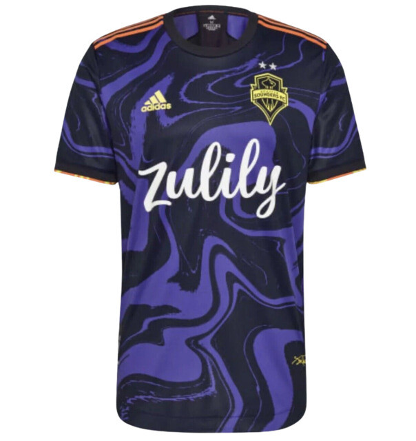adidas Seattle Sounders Size L Men's Jersey - Purple for sale