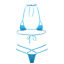 Indexbild 107 - Cut-Out Micro Bikini Mini Swimwear Badeanzug Damen Bademode Nachtwäsche Dessous