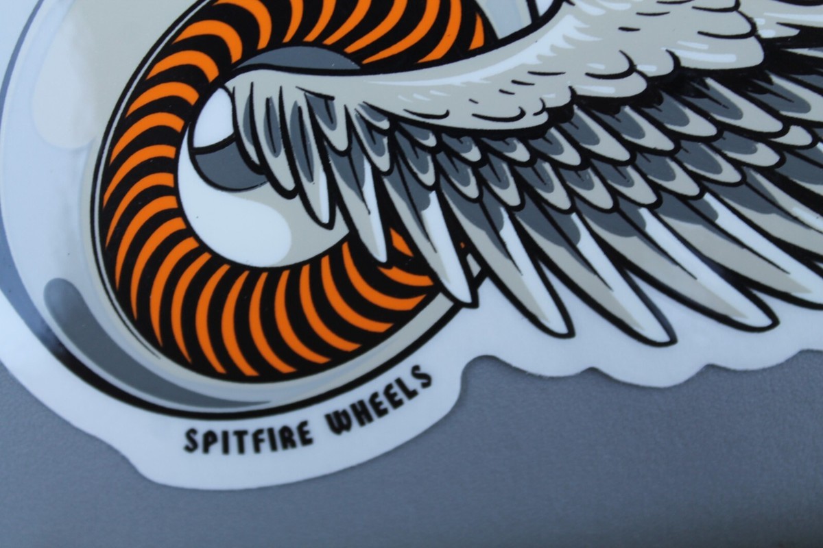 Spitfire Skateboard Wheels Orange Wings Fly SF2A Vintage