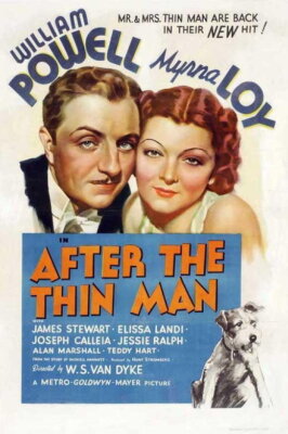 69042 After the Thin Man William Powell Myrna Loy Wall Decor Print Poster