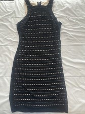 Women Party Dress S Size Black (1n)