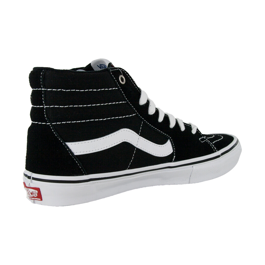 Vans Skate Sk8-Hi Shoes - Black/White - 9.5
