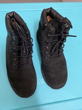 Timberland Kids Black Premium Waterproof Boots Sz 12 12807 FREE SHIPPING