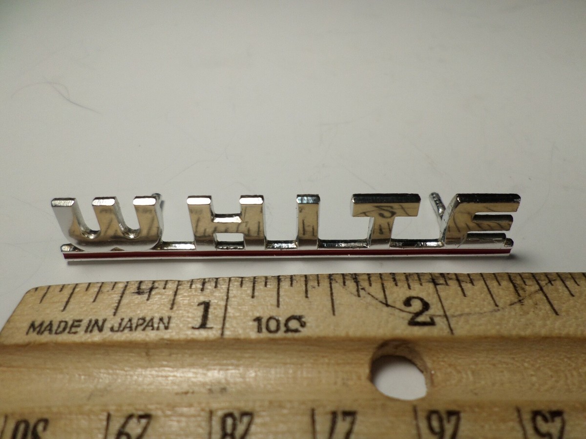 Braunschwerg Vbf エンブレム Vintage White 130 618B LOGO ENSIGNIA part | eBay