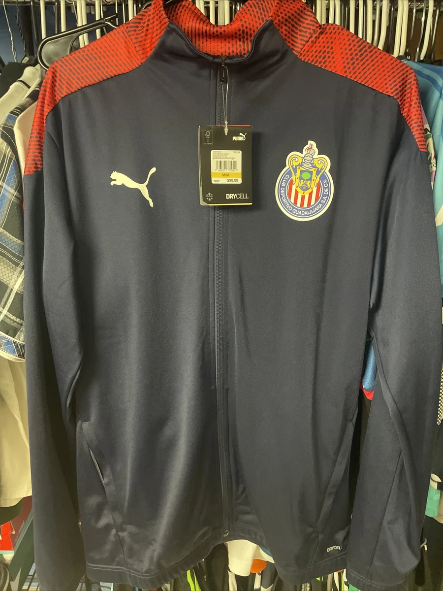 Chivas de Guadalajara Puma zipper up Sweater. Sizes Available S M XL XXL