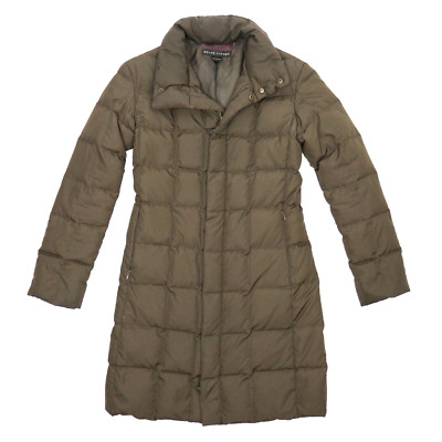 Ralph Lauren Parka Jacket Womens XS Green Puffer Goose Down Feathers Coat
