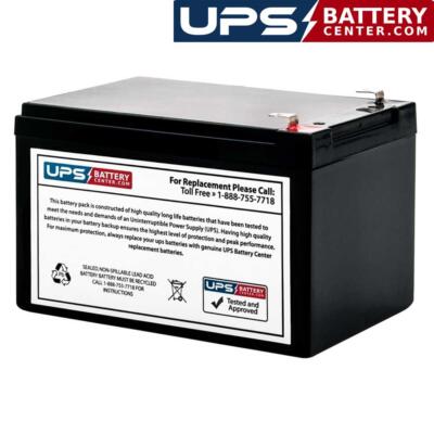 JYC GP12-12 F2 12V 12Ah Replacement Battery
