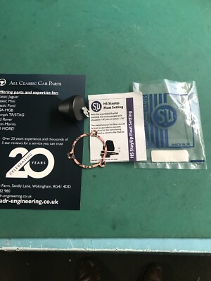 1X FUEL LEVEL FLOAT ASSY FOR HS6/HS8 1/34'' & 2  SU CARBS, STAY UP PUNCTURE PROOF
