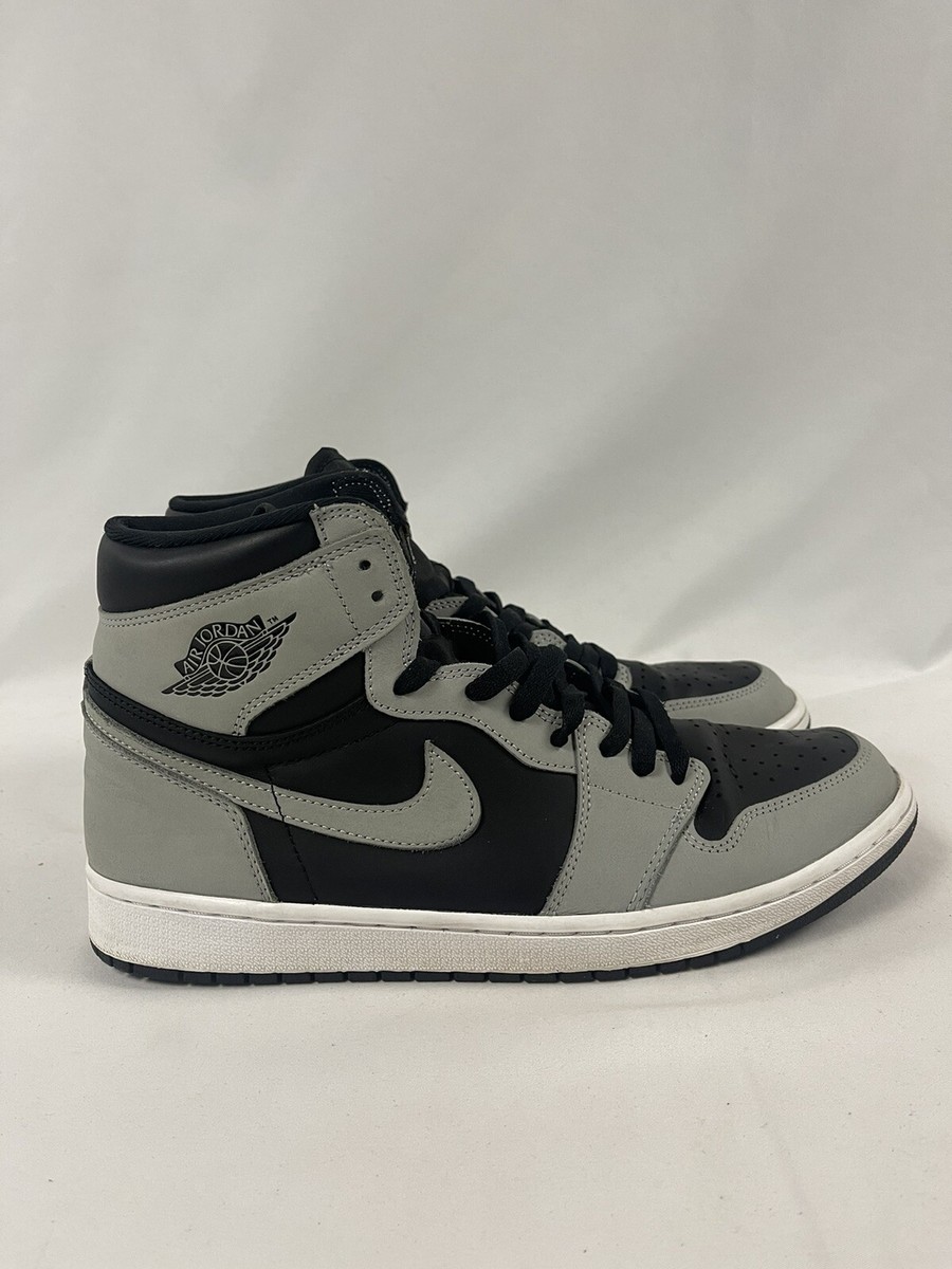 Air Jordan 1 Retro High Shadow 2.0 Black White Smoke Grey 555088