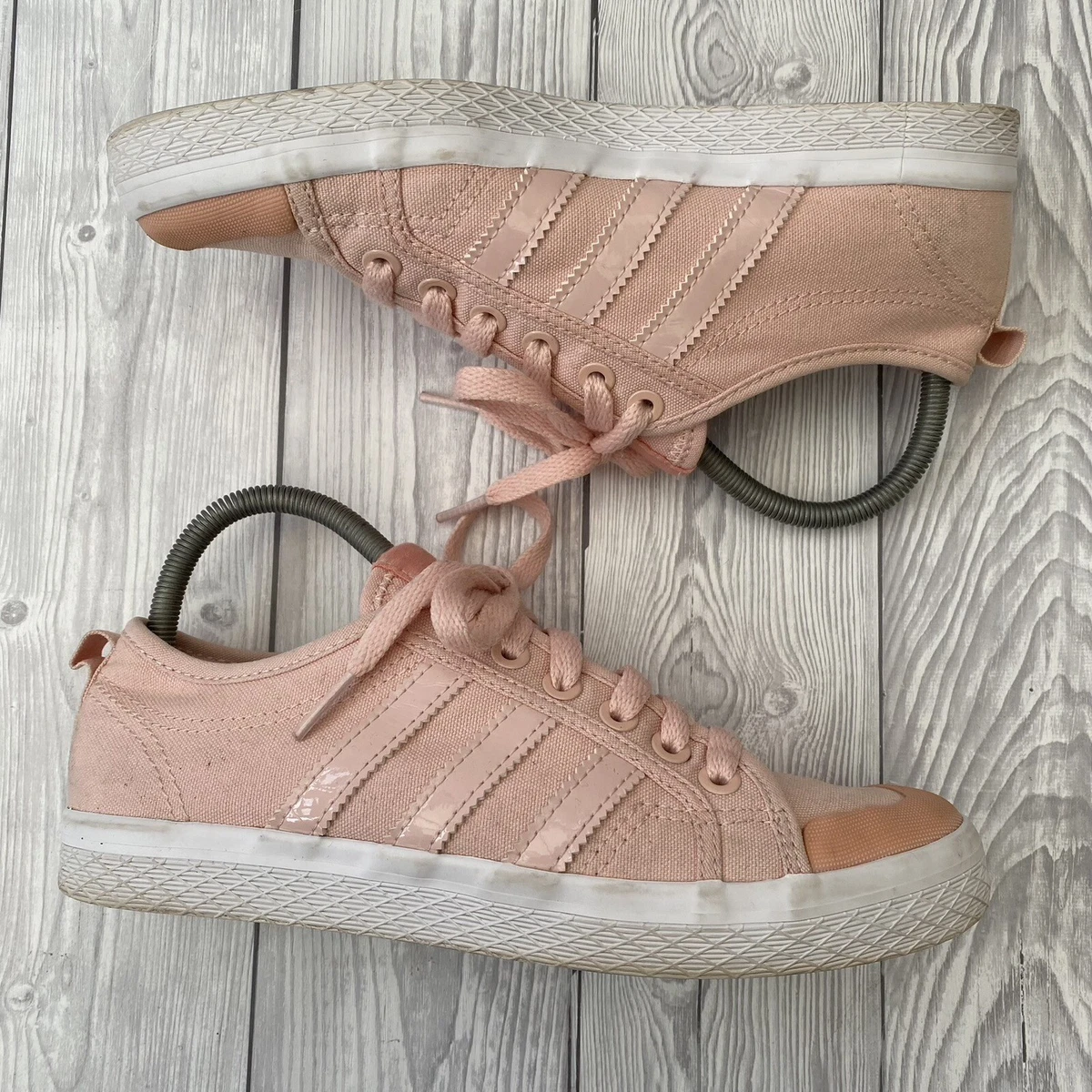 Womens adidas canvas trainers sale