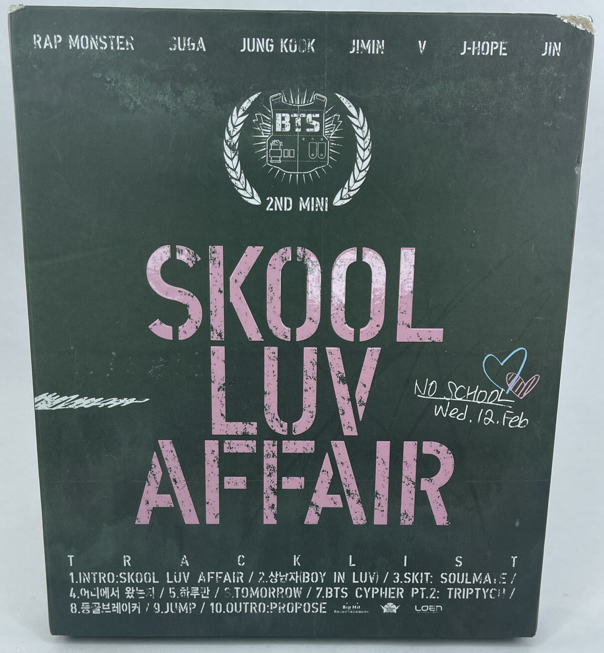 BTS - Skool Luv Affair - K Pop - Used CD & Photobook - **SEE DESCRIPTION**