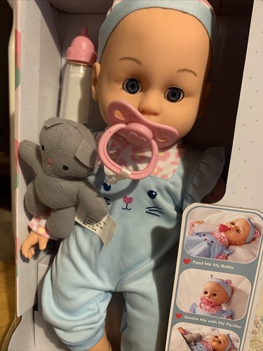 New My Sweet Love Sweet Baby Blue Jumper with Kitten Doll - Picture 11 of 11