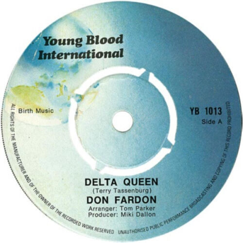 Don Fardon - Delta Queen / Hometown Baby (7", Single) - Zdjęcie 1 z 2