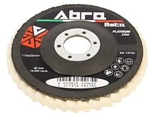 001170004 Polierscheibe &Oslash;: 115mm &Oslash;&Ouml;ffn: 22,23mm Filz ABRA BETA