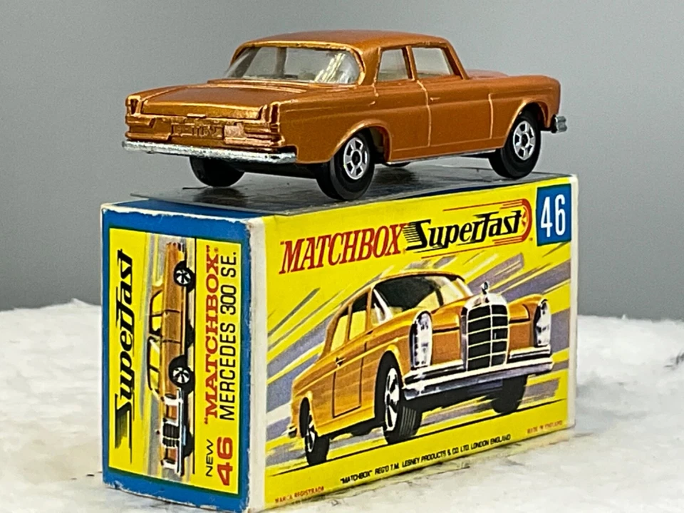 Matchbox Superfast No. 46 Mercedes 300 SE MINT,boxed all orig,N.O.S - Image 4 of 4