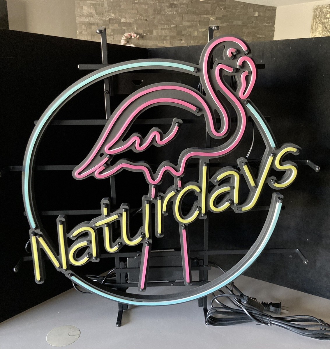 Natural Naturdays ネオンサイン ガラス装飾 アメリカン雑貨 Natural Naturdays ネオンサイン ガラス装飾 アメリカン雑貨 Natural