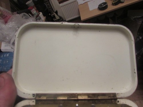 stunning vintage Hardy large trout dry fly mayfly fishing neroda box oxblood - Picture 2 of 15