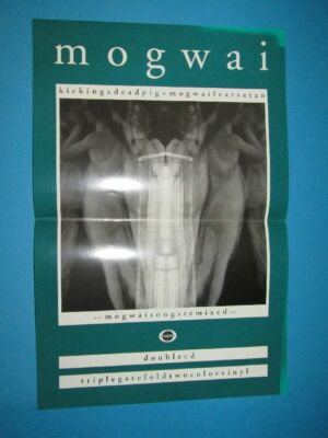 Mogwai / Kicking A Dead Pig - LP, CD Promo Poster - 45,4 x 30,4 cm