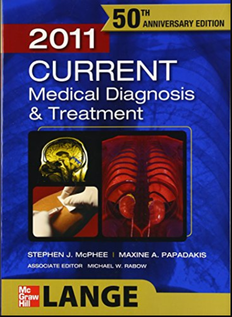 CURRENT Medical Diagnosis and Treatment 2011