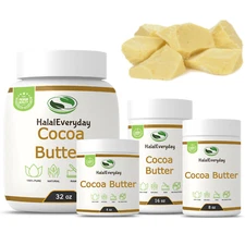 Raw Cocoa Butter 100% Pure Unrefined Organic Food Grade A Chocolate Bean Cacao