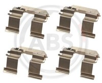 A.B.S. 1847Q ZubehöRsatz, Scheibenbremsbelag Hinten Passend FüR Subaru