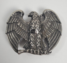 Vintage Avon Belt Buckle Metal American Bald Eagle