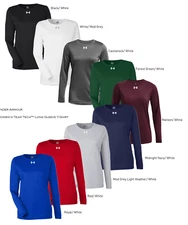 NWT Under Armour - 1376852 UA Women's Tech Team Long Sleeve T-Shirt
