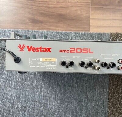 Vestax PMC-20SL Profession Mixing Controller DJ Mixer Vintage from Japan