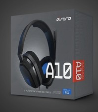 Astro A10 Gaming Headset Black Blue Detachable Cable for PS4 Xbox One Mobile