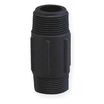 Banjo Nip150-5 1-1/2'' Mnpt X 5'' Tbe Polypropylene Pipe Nipple Sch 80